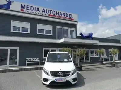 Gebraucht Mercedes V250 AMG line 190 PS (139 kW) 2021 Weiß Van / Kleinbus