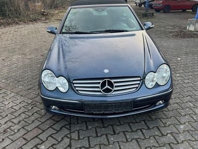 Usata Mercedes CLK200 Avantgarde 163 CV (119 kW) 2005 Blu Cabrio