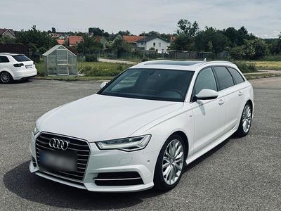 Weiß Gebraucht 2015 Audi A6 S-Line Kombi | 21.999 € (Etwas zu teuer)