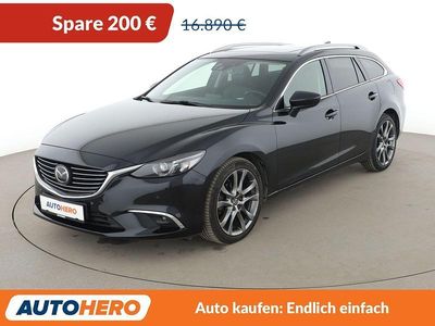 Gebraucht Mazda 6 Sports-Line 192 PS (141 kW) 2016 Schwarz Kombi