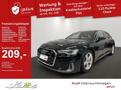 Gebraucht Audi A6 S-Line 265 PS (194 kW) 2025 Mythosschwarz metallic Kombi