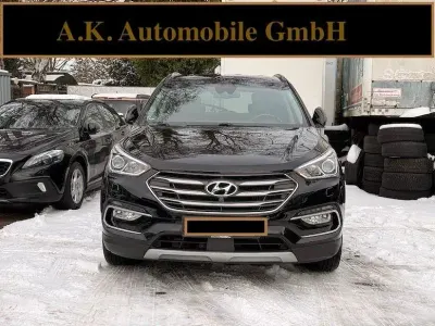 Gebraucht Hyundai Santa Fe Premium 200 PS (147 kW) 2016 Schwarz SUV