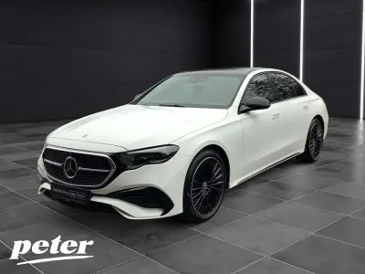 Gebraucht Mercedes E200 AMG 204 PS (150 kW) 2025 Unilack polarweiß Limousine