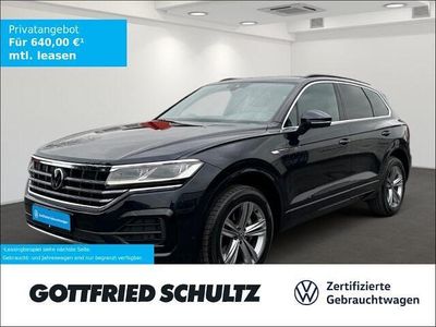 Blau Gebraucht 2022 VW Touareg R-line SUV | 46.840 € (Fairer Preis)