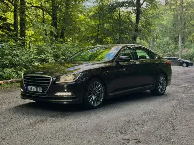 Gebraucht Genesis G80 315 PS (231 kW) 2015 Braun Limousine