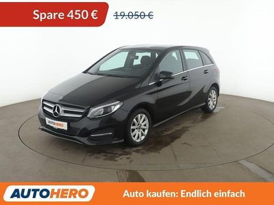 Gebraucht Mercedes B180 Style 122 PS (89 kW) 2018 Schwarz Van / Kleinbus