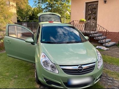 Gebraucht Opel Corsa S 59 PS (43 kW) 2009 Grün Kleinwagen
