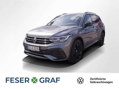 Oryxweiß perlmutteffekt Gebraucht 2025 VW Tiguan Allspace R-line SUV | 47.880 € (Teuer)