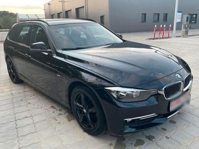 gebraucht BMW 318 d Diesel Touring luxury line Automatik