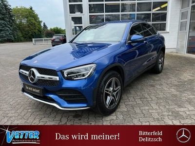 Gebraucht Mercedes GLC300e AMG line 211 PS (155 kW) 2021 Blau SUV