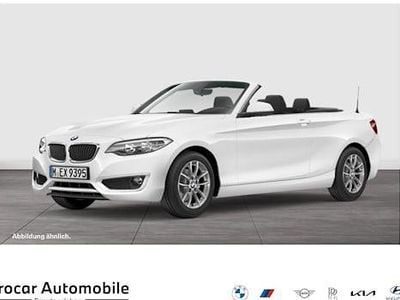 Gebraucht BMW 218 Advantage 136 PS (100 kW) 2016 Weiß Cabrio