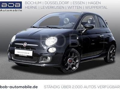 Gebraucht Fiat 500C S 69 PS (50 kW) 2015 Vesuvio schwarz (schwarz) (schwarz) Cabrio