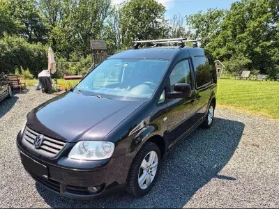 Gebraucht VW Caddy Life 105 PS (77 kW) 2009 Schwarz Van / Kleinbus