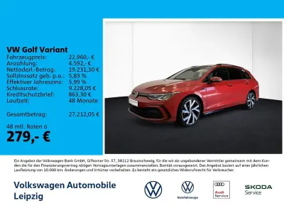 Gebraucht VW Golf VIII R-line 150 PS (110 kW) 2022 Rot Kombi