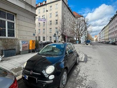 Gebraucht Fiat 500 69 PS (50 kW) 2008 Schwarz Kleinwagen