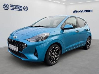 Blau Gebraucht 2021 Hyundai i10 Style Kleinwagen | 13.990 € (Etwas zu teuer)