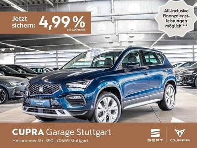 Gebraucht Seat Ateca 4Drive 190 PS (139 kW) 2022 Blau SUV