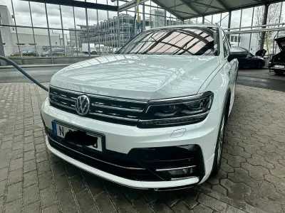 Gebraucht VW Tiguan Allspace R-line 190 PS (139 kW) 2019 Weiß SUV