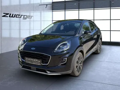 Gebraucht Ford Puma Titanium 125 PS (91 kW) 2020 Obsidian schwarz SUV