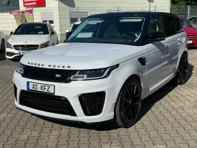 Gebraucht Land Rover Range Rover Sport SVR 575 PS (422 kW) 2019 Weiß SUV