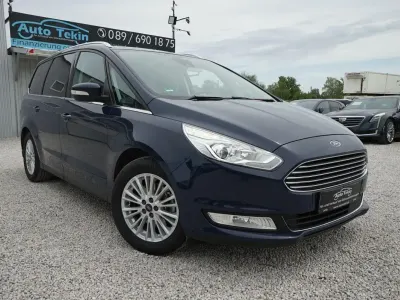 Gebraucht Ford Galaxy Titanium 150 PS (110 kW) 2017 Blau Van / Kleinbus