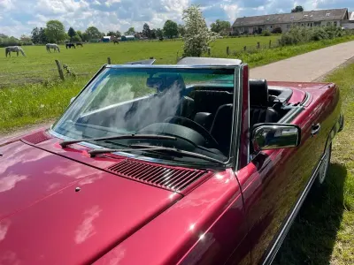 Usata Mercedes SL300 179 CV (131 kW) 1989 Rosso Cabrio