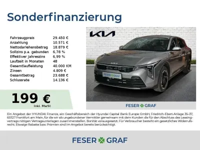 Neu Kia K4 Spirit 150 PS (110 kW) 2026 Interstellar gray Limousine