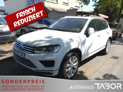 Gebraucht VW Touareg Terrain Tech 262 PS (192 kW) 2014 Pure white SUV