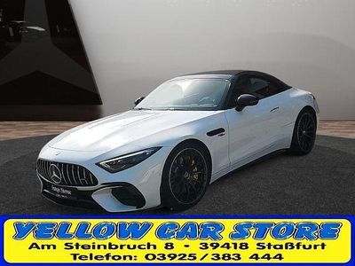 Usata Mercedes SL43 AMG AMG 381 CV (280 kW) 2023 Bianco Cabrio