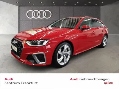 Gebraucht Audi A4 S-Line 204 PS (150 kW) 2022 Tangorot metallic Kombi