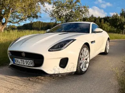 Gebraucht Jaguar F-Type 300 PS (220 kW) 2018 Weiß Coupé