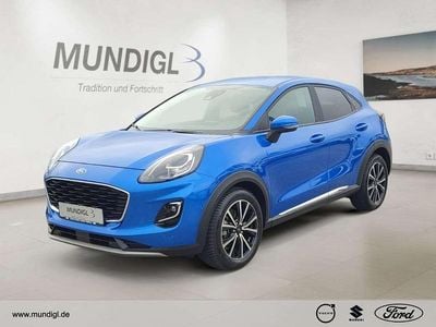 Gebraucht Ford Puma Titanium X 125 PS (91 kW) 2023 Dynamicblau metallic (metallic) SUV