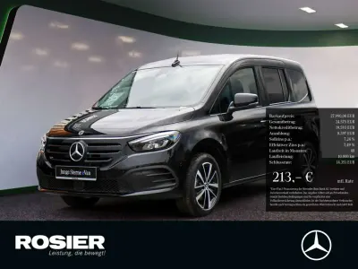 Gebraucht Mercedes EQT200 Progressive 89 kW (122 PS) 2024 Schwarz / loparitschwarz Van / Kleinbus
