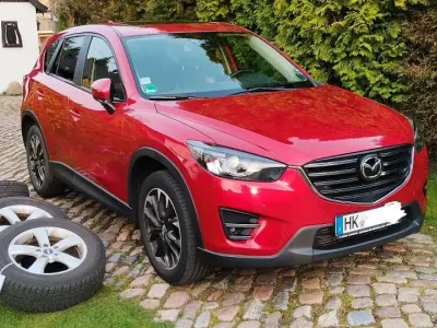 Gebraucht Mazda CX-5 Sports-Line 175 PS (128 kW) 2015 Rot SUV