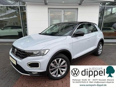 Gebraucht VW T-Roc Style 150 PS (110 kW) 2019 White silver metallic (metallic) SUV
