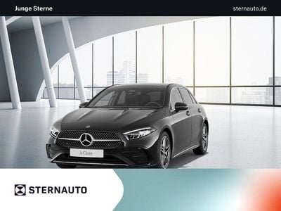 Usata Mercedes A180 AMG line 136 CV (100 kW) 2025 Nero Berlina