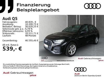 Gebraucht Audi Q5 Basis 204 PS (150 kW) 2025 Brillantschwarz SUV