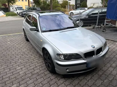 Gebraucht BMW 318 143 PS (105 kW) 2005 Silber Kombi