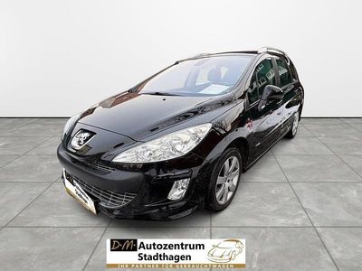 Gebraucht Peugeot 308 SW 136 PS (100 kW) 2008 Schwarz Kombi