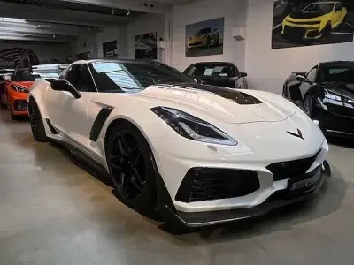 Gebraucht Corvette ZR1 765 PS (562 kW) 2019 Arctic white Coupé