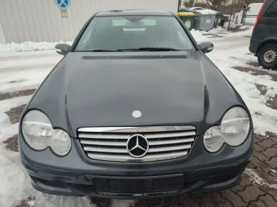 Brugt Mercedes C200 163 HK (119 kW) 2007 Grå Coupe