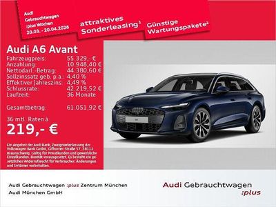 Gebraucht Audi A6 Ambiente 204 PS (150 kW) 2025 Firmamentblau metallic Kombi