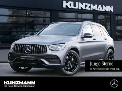 Używany Mercedes GLC400d AMG 330 KM (242 kW) 2022 Szary SUV