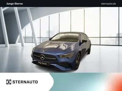Gebraucht Mercedes CLA180 Shooting Brake AMG line 136 PS (100 kW) 2025 Metalliclack spektralblau Kombi