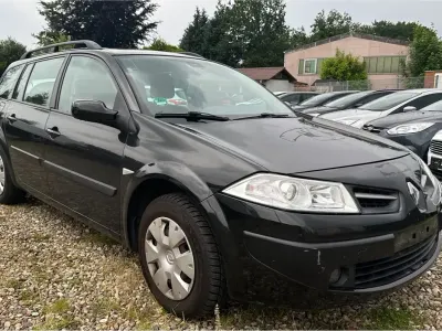 Gebraucht Renault Mégane GrandTour 112 PS (82 kW) 2008 Schwarz Kombi