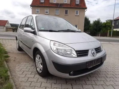 Gebraucht Renault Scénic II Avantage 111 PS (81 kW) 2005 Platingrau Van / Kleinbus