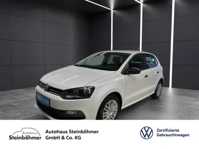Gebraucht VW Polo Trendline 60 PS (44 kW) 2017 Oryxweiß perleffekt (weiß) Kleinwagen