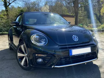 Gebraucht VW Beetle Cabriolet R-line 150 PS (110 kW) 2017 Schwarz Cabrio