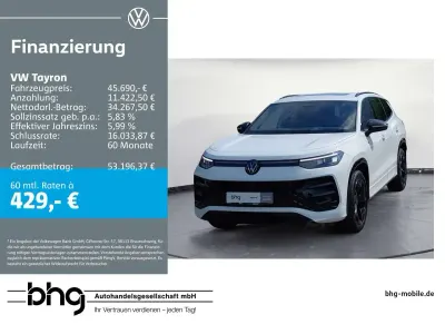 Gebraucht VW Tayron R-line 193 PS (141 kW) 2025 Weiß SUV
