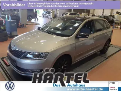 Gebraucht Skoda Rapid Ambition 125 PS (91 kW) 2017 Cappuccinobeige, metallic Kleinwagen